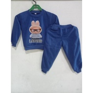 CODE V27L pumpkin children's jogger suit, 25 year old pumpkin sweater