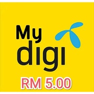 Topup Digi RM5 Murah