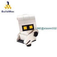 BuildMoc MOC-64996套裝兒童玩具機器人瓦力 兼容樂高拼搭玩具