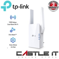 TP-Link RE505X AX1500 WiFi 6 Dual Band Gigabit Range Extender