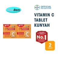 Redoxon Vitamin C 500mg Tablet Kunyah 2 Sachet