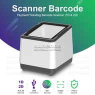 Newland FR 2080 1D 2D Sitting Barcode Scanner Imager Scan Goods Ticket Ritel Swalayan