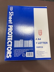 [GY Office] Lion & CBE File Sheet Protectors A4&A3 10 & 100pcs (11 holes punched) ( buy 3 & above ge