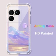 For Sony 1 Viii Crystal Case For Sony Xperia 1 Viii HD Painted Air Bag 360 Protect Matte Back Shell 