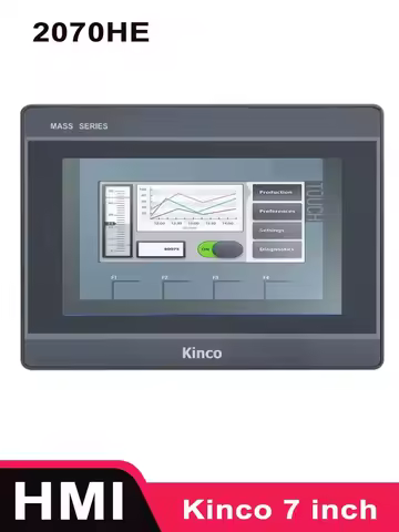 7 inch HMI Kinco M2070H M2070HE M2 Series HMI with Ethernet Brand New Display Screen
