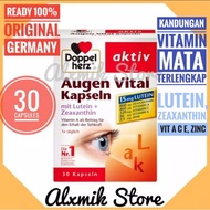 MATA Doppelherz Lutein 30 caps Most complete eye vitamins AC Zinc bilberry blue light Germany