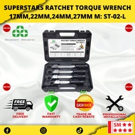 SUPERSTARS RATCHET TORQUE WRENCH 17MM,22MM,24MM,27MM M: ST-02-L