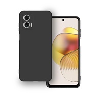 For Motorola Moto G73 5G  Soft Black Protective Phone Cover For Moto G73 G 73 Casing