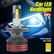 NOBELJIAOO 1PC H1 H7 H11 H4 H3 9005 9006 LED Car Headlight LED Lamp High and Low Beam Bulbs Automobi