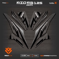UV TRANSPARENT STRIPING MIO M3 125 IP 28 STICKER YAMAHA M3/Z/S 125 STICKER CLEAR MATERIAL MIO 125 20