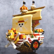 ★One Piece★Thousand Sunny Thousand Sunny Compatible Lego Pirate Ship Building Block Model