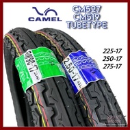 [Camel]  TT100 CM519 CM527 Bunga Sotong Tube Type Tyre Tayar Pakai Tiub 225-17 250-17 275-17