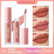 Favogue PINKFLASH 14Colors Liquid Lipstick Soft Matte liptint longlasting waterproof lips makeup for