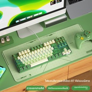 B.O.W | BOW G87U Mechanical Keyboard Red Axis Gaming Universal For Desktop Computer Wired USB Type-C