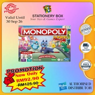 MONOPOLY JUNIOR 2 GAMES IN 1 (F8562)