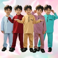 [9Y-13Y] Cool Elves Baju Melayu Kurta Raya 2021 Kids Set | Baju Melayu Budak Lelaki