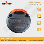 ♞,♘,♙Kingster KST-8812 6800W PMPO Wireless Portable Party Karaoke Speaker