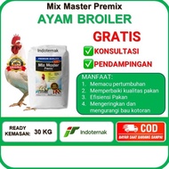 ready.. MIX MASTER PREMIX BROILER - Suplemen Pakan Untuk Ayam Broiler
