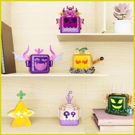 For Blox Fruits Figurine Building Blocks Set 6X Kids Fruit Figure Educational Blocks Parent-Child In