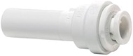John Guest Pushfit Reducer, 3/8 inch Stem to 1/4 inch Pushfit Connection, White