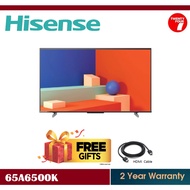 [ Delivered by Seller ] HISENSE 65" inch A6500K Series 4K Smart UHD TV / Television 电视 (65") 65A6500