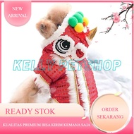 Chinese New Year Velvet Clothes/Dog And Cat Lion Dance Costumes