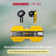 Transformers TF-T01 Bluetooth Earphone Wireless Earphone AI Translation Smart Touch Gaming Music Dua