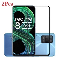 Realme 8 High Quality Tempered Glass Realme 8 Pro 7 7i 7Pro C17 8Pro Realme8Pro Realme8 5G Screen Protector Full Cover Glass Film VIVOY12