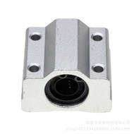 Aksesori Pencetak 3D SC10UU Linear Bearing Slaid Blok Jenis Kotak Paksi Optik Panduan Rel Tempat Dud