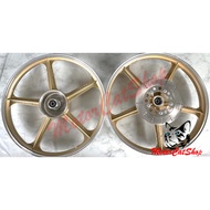 Sport Rim AR80 Siap Custom PnP Ex5 Dream Cutting GTO Siap Disc Sport Rim AR80 Gold