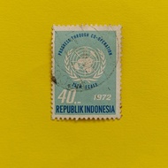 Perangko Kuno 40 Rupiah 25 TH ECAFE Republik Indonesia 1972