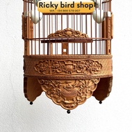 Bamboo Birdcage, Puteh bird cage - Teapot 01 design