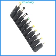 KOK 10 In 1 Plug Adapter Connector 5 5x1 7 2 5x0 7 6 3x3 0 4 0x1 7 7 9x5 5 4 8x1 7mm