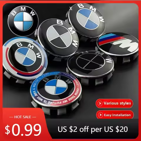 Interior Mouldings Hot For BMW M X1 X3 X5 X6 X7 1 3 4 5 6 7 Series E36 E39 E46 E60 E90 4pcs 68mm 56m