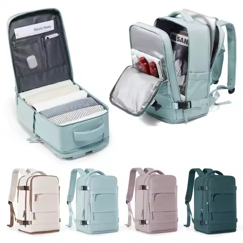 Aeroplane Travel Backpack for Men Women Hand Luggage Ryanair Backpack 40x20x25 Cabin Bag Business 15