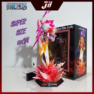 One Piece Nika Monkey D. Luffy Gear 5 Sun God Lightning LED Action Figures 50CM Luffy Gear 5 LED Lig