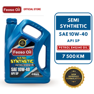 Feoso Oil Semi Synthetic Petrol Engine Oil SAE 10W-40 API SP - Car Minyak Hitam Enjin Kereta Perodua Proton Toyota Nissan Honda Audi BMW Mercedes