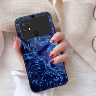 Ốp Lưng XIAOMI POCO C40 Mặt kính gương sáng bóng cao cấp