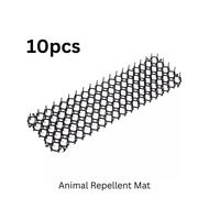10SET 33cm Bird Repellent Mat Spikes S/Steel Animal Repeller Chase Birds Device Dashboard Penghalang