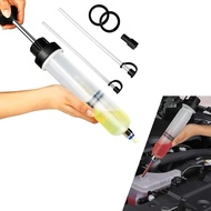 Car Power Steering Fluid Extractor, 200 CC Car Fluid Extractor Pump, Brake Fluid Change Pump Hose Ac