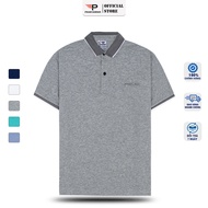 Áo Thun Nam Cổ Phối Pigo Fashion In Nổi Chữ PIGO Trước Ngực Cotton Siêu Mát PPL32 Cool 01