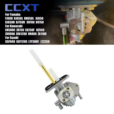 Gas Tank Fuel Petrol Petcock Valve Switch Tap For Yamaha Virago XV920 XS400 SX400 Maxim XJ550 XJ750