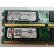[USED] Original Kingston KVR800D2N5/2G - 2GB DDR2 800MT/s Non-ECC Unbuffered DIMM Value RAM [x2]