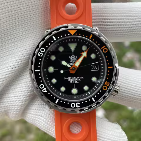STEELDIVE Official SD1975C Fully Automatic Mechanical Movement Swiss Super Luminous C3 BGW9 Mechanic