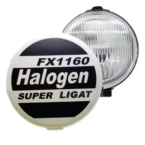 1pc 6 Inch FX1160 Halogen Spotlight 12V 55W Truck Round Light Work Light Fog Lamp Headlight Universa