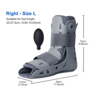 อุปกรณ์พยุงเท้าแบบปรับได้ผ้ารัดข้อเท้ารองรับอากาศสำหรับเคล็ดขัดยอกการบาดเจ็บเล็กน้อย Plantar Fasciit