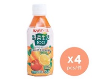野菜生活100 甘筍蔬果汁 x 4 (新舊包裝隨機發送)