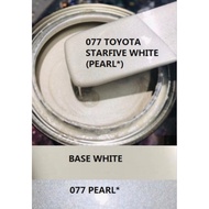 077 Toyota Starfive White 2K Paint (Base/Pearl)
