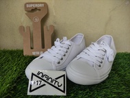 Superdry Pro Classic Sneakers White Vintage - Sepatu Sneakers Superdry Wanita - 100% Legit New and B
