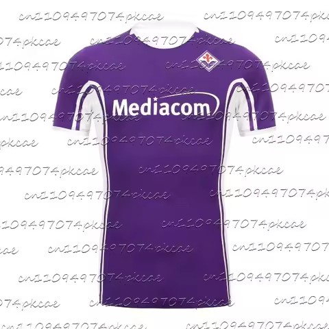 2025-26 Season Italy ACF Fiorentina Home Football Jersey Men's & Women's Quick-Dry Breathable Fan We